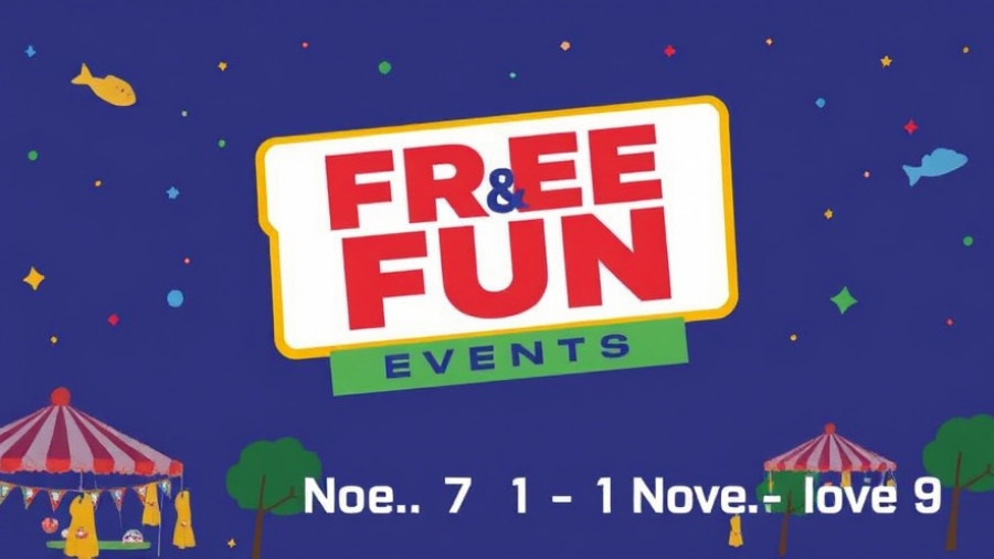 Free and Fun Events in Houston – November 7 – November 9