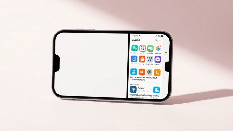 Microsoft 365 Copilot app interface on smartphone with task suggestions.