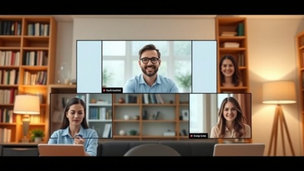 Charlotte local news virtual meeting with three participants.