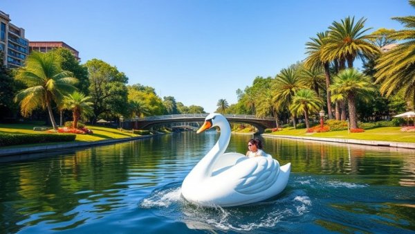 Canal park in Houston, ideal spot from best places to retire in Houston.