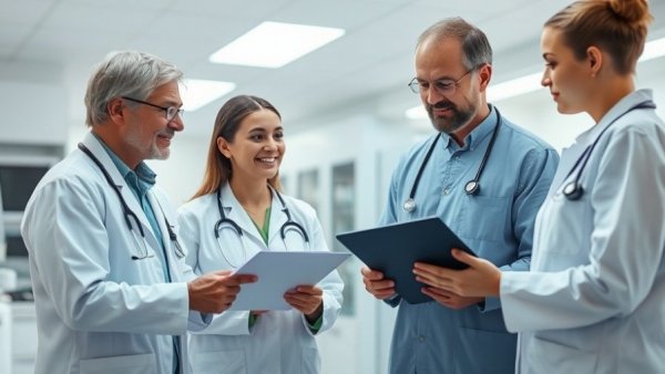 Healthcare professionals reviewing modern data platform benefits for EHR.