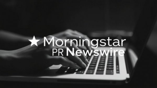 AI marketing tools featuring someone typing on a laptop with logo.