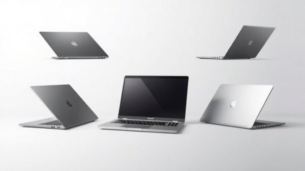 Modern laptops showcasing advancement in AI in healthcare.