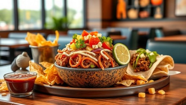 Chipotle Thanksgiving Eve BOGO Offer meal with burrito bowl and tacos.