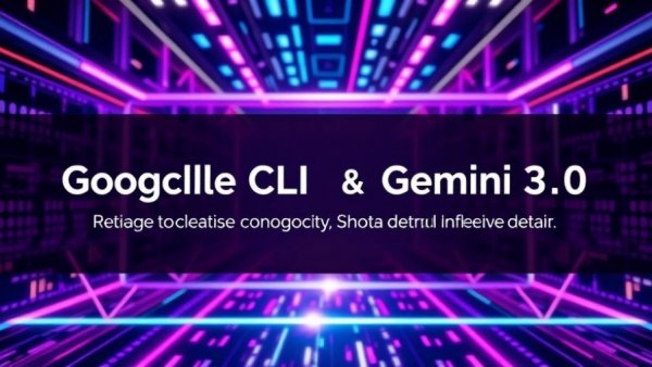 Gemini CLI 3.0 Update banner with digital background.