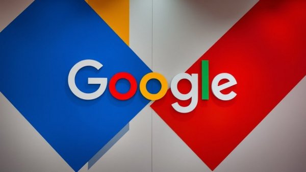 Colorful Google logo, abstract background. NeurIPS 2025 AI insights.