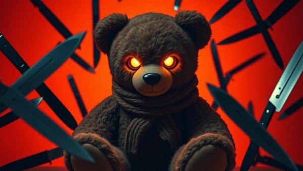 Eerie teddy bear and knives highlight AI toys safety concerns