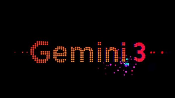 AI advancements visual with Gemini 3 Flash and vibrant dots
