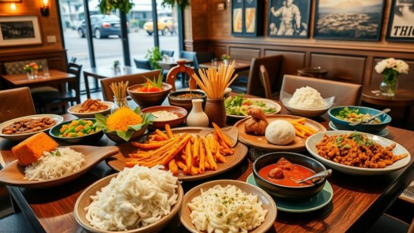 Nashville new restaurant openings featuring diverse traditional dishes.