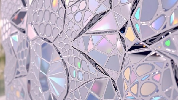 Abby Modell Contemporary Art Glass Galaxy Collection showcasing abstract patterns.