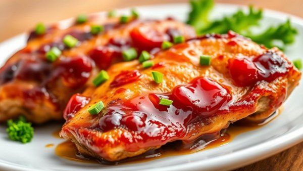 Delicious glazed chicken dish from Atlanta hidden gems restaurants.