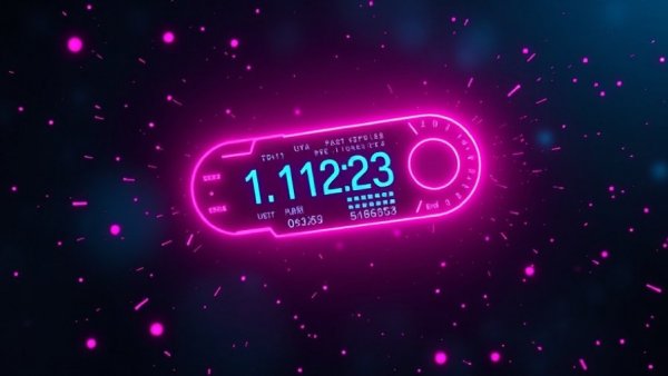 Futuristic digital key amidst data streams symbolizing quantum computing security vulnerabilities.