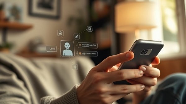 AI healthcare regulations: person using chatbot on smartphone.