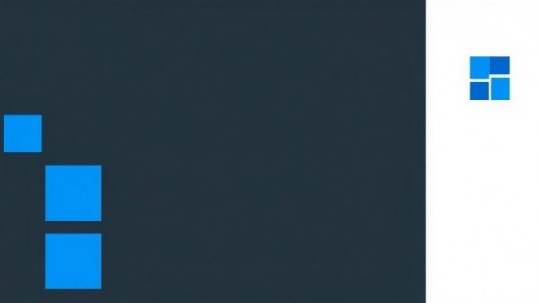 Modern branding composition with blue geometric shapes, AI content licensing marketplace.