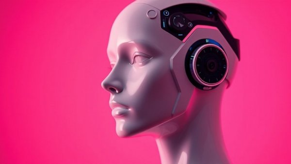 Futuristic head with digital blocks for deepfake detection deadline