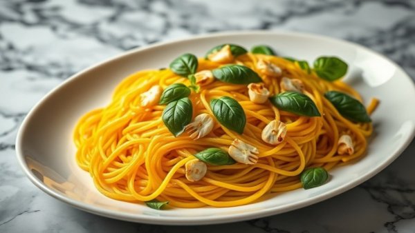 Exquisite Italian pasta dish in Miami's top restaurant.
