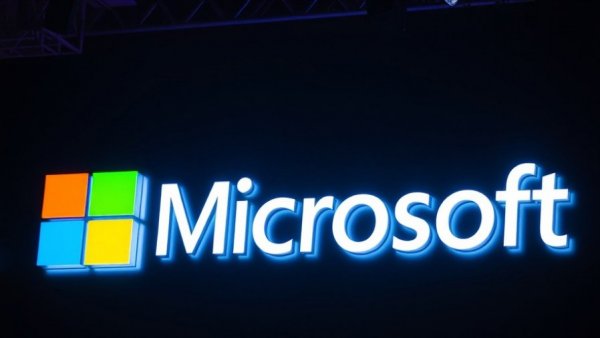 Microsoft logo highlighting cloud cybersecurity risks