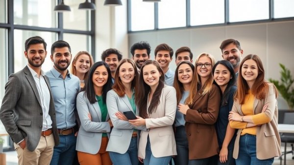 Young professionals in a modern office, Delve compliance scandal context.