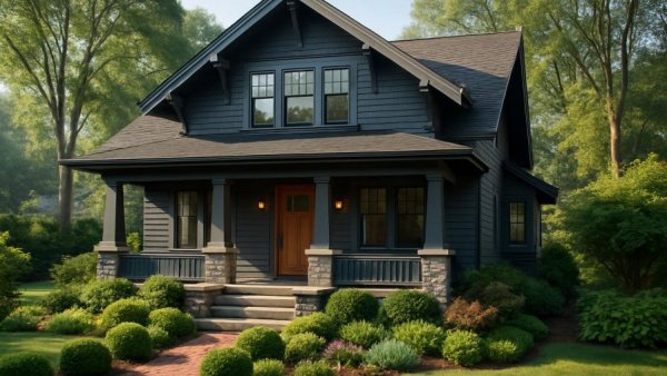 Modern Craftsman Renovations in Oakhurst home exterior