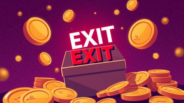 AI technology startup LiteLLM exit concept illustration with coins.