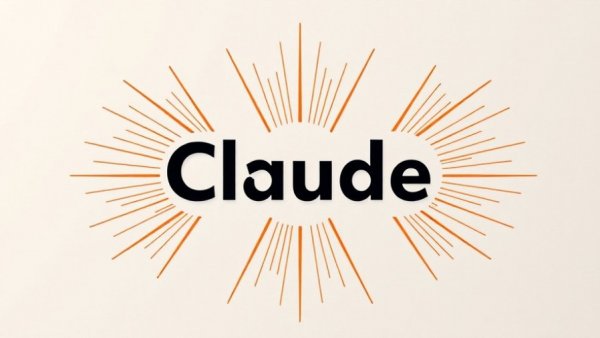 Claude logo with orange patterns, illustrating AI ethics implications.