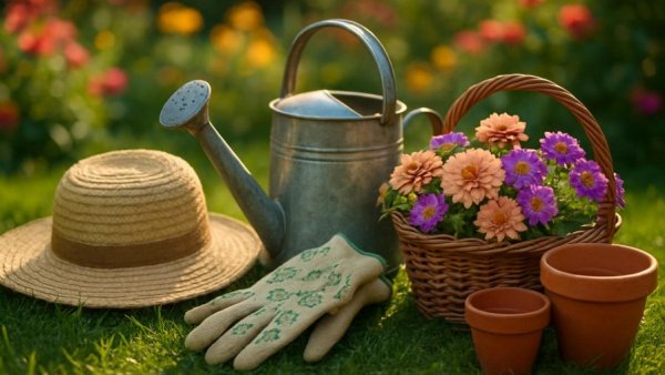 Gardening tools setup for Atlanta free events