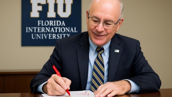 Florida International University president grades progress
