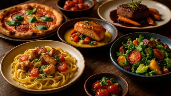 Delicious new restaurant dishes highlighting Nashville's culinary scene.