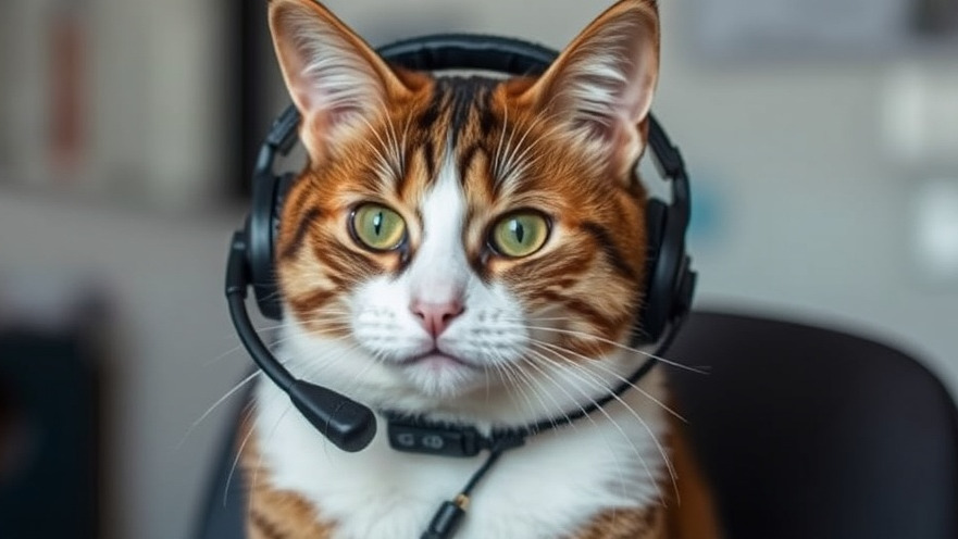 Dhanushi the telemarketing cat faces job loss due to AI job automation.
