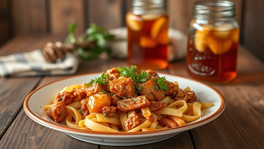 Dine at Atlanta fine dining with a beautifully plated Southern dish and sweet tea.