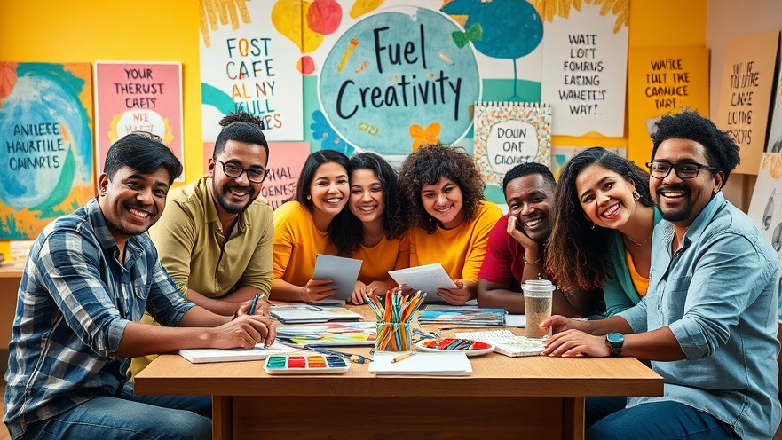 Diverse artists collaborating in Houston, showcasing community creativity and passion.
