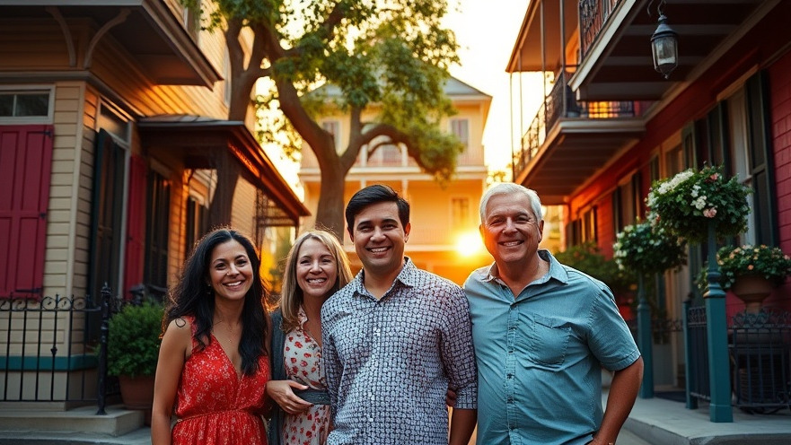 Historic New Orleans home highlights community spirit in real estate news.