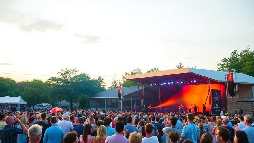 Exciting summer outdoor concert in Atlanta showcasing free music festivals.