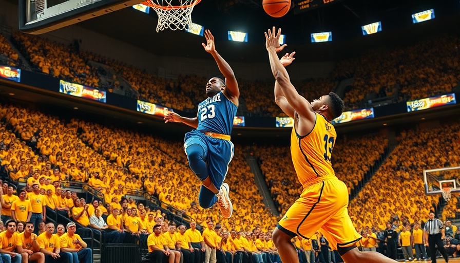 NBA Finals Game 7 action with players battling mid-air.