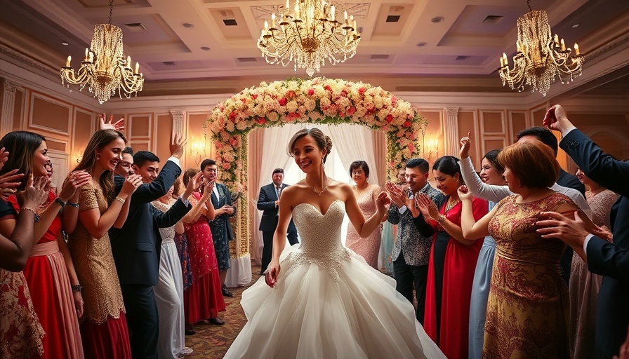 Polish Money Dance Tradition at a vibrant wedding celebration.
