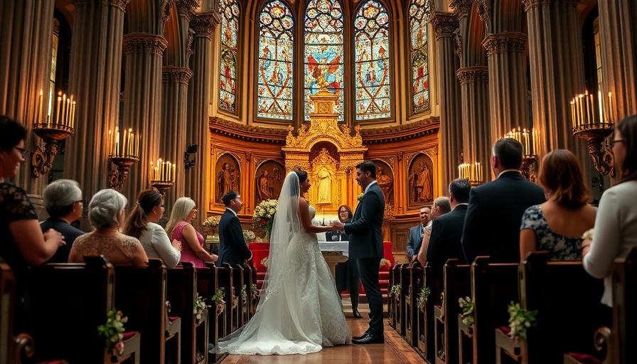 Spanish Padrinos and Madrinas Tradition in elegant wedding ceremony.
