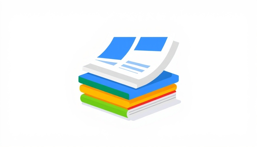 Colorful Google News logo with stacked cards