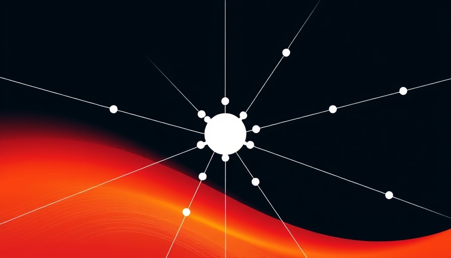 Abstract illustration symbolizing OpenAI Claude model access with nodes and lines.
