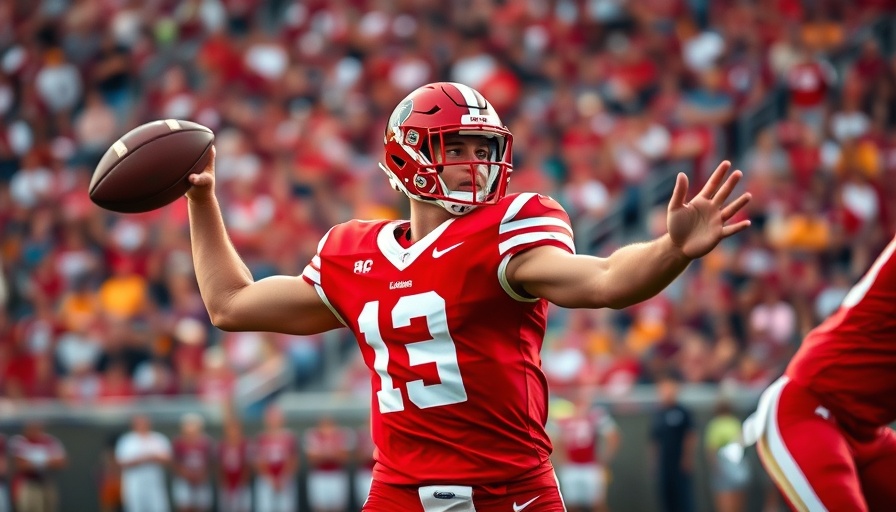 Austin Peay Governors quarterback throws during a game, football season preview.