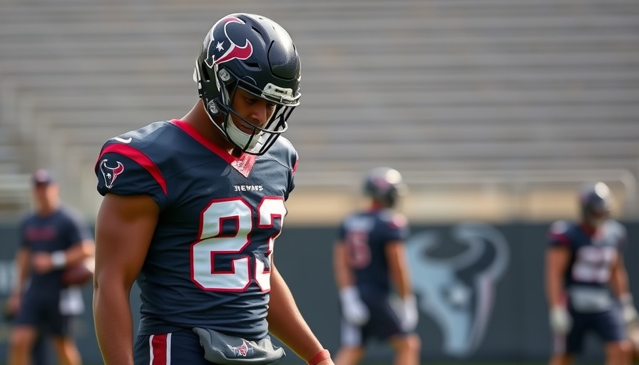 Houston Texans player injury at practice - sports injury focus
