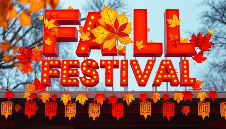 Sandy Springs Fall Arts and Craft Festival colorful banner.