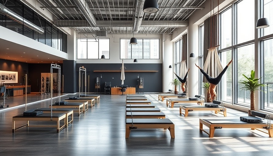 Fitness studio opening in New Orleans with modern equipment and decor.