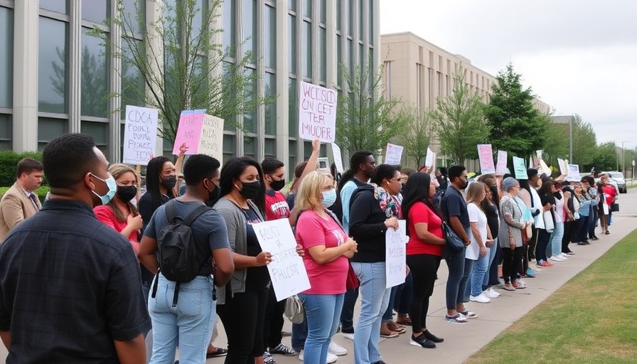 Atlantans lined up to show support at a rally outside the CDC, but the future is still unclear