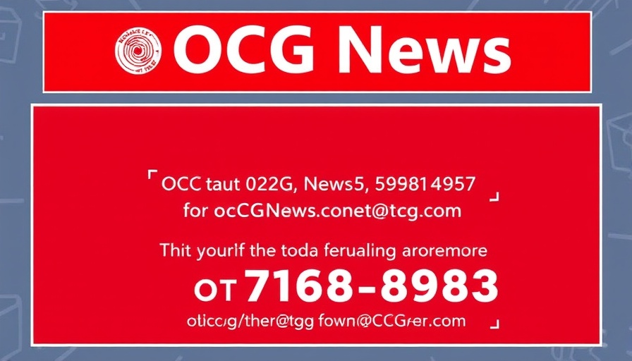 OCG News banner logo for Conyers Special City Council Election.