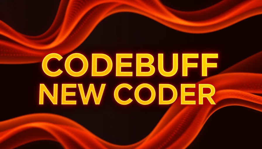 AI coding assistant CodeBuff promotional graphic displays new coder features.