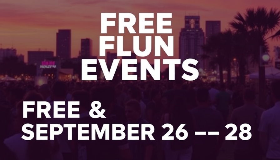 Free and Fun Events in Houston – September 26 – 28