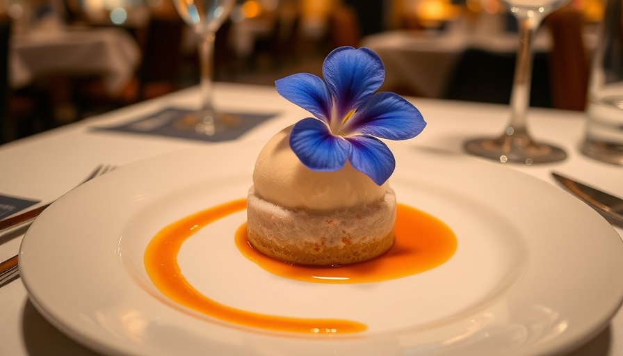 Exquisite dessert at one of the best Coconut Grove restaurants.