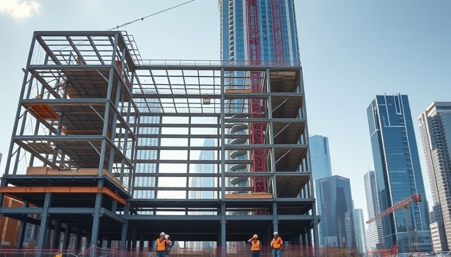 Construction site in North Carolina highlighting wage growth.