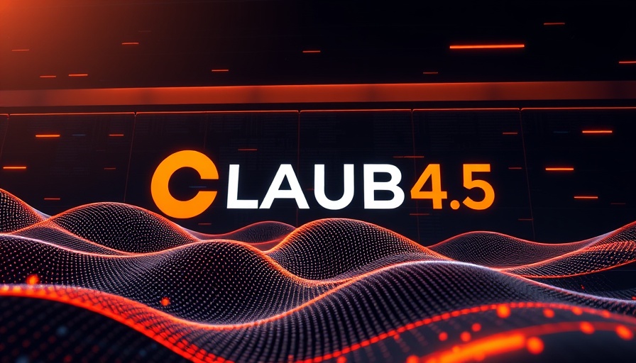 Best coding model AI, Claude 4.5 introduction with digital display.