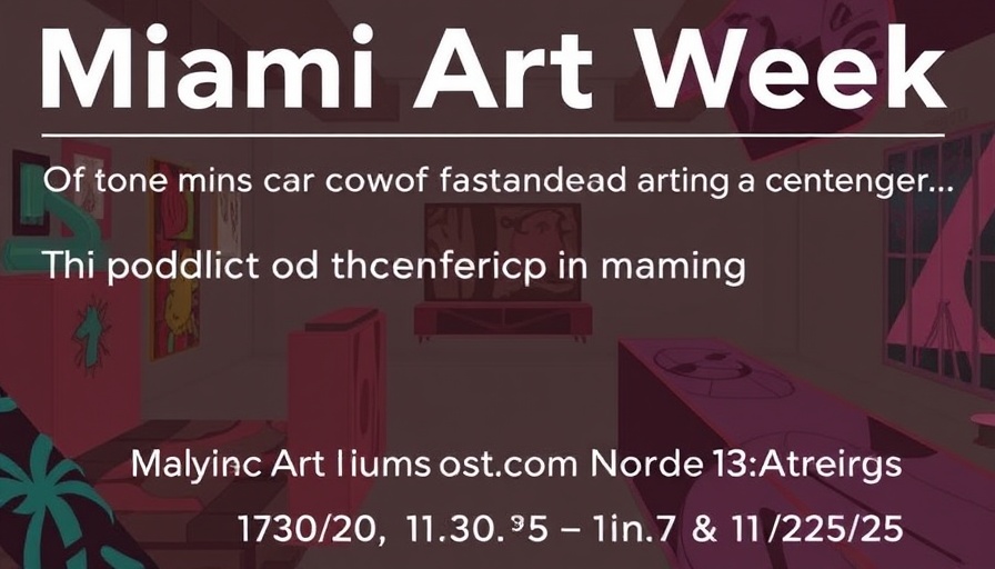 Miami Art Week | Extended Museum Hours 11/30/25 – 12/7/25